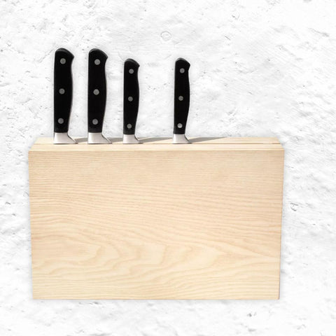 Timber Twin Knife Block des. Simon Bredt for Side by Side