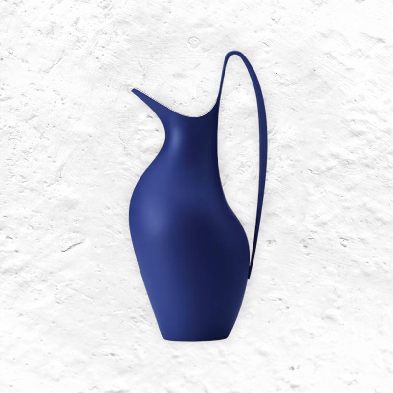 Koppel Pitcher, Petite, in Iconic Blue - by Georg Jensen