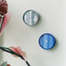 Koppel Wall Clock - 10cm - Iconic blue - Georg Jensen
