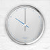 Koppel Wall Clock - Echo Mirror - des. Henning Koppel for Georg Jensen