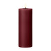 LED Pillar candle - Deep Wine, 20 cm - by ester & erik