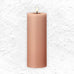 LED Pillar candle - Rosy Caramel, 20cm - by ester & erik