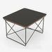 LTR Occasional Table - Black & Black - des. Charles & Ray Eames, 1950 (made by Vitra)