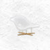 Miniature La Chaise Chair, des. Charles & Ray Eames 1948, made by Vitra