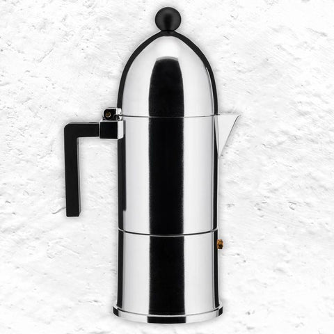 La Cupola Espresso Coffee Maker - 6 cup - des. Aldo Rossi (1988) for Alessi