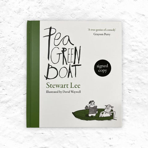 Pea Green Boat by Stuart Lee - signed hardback