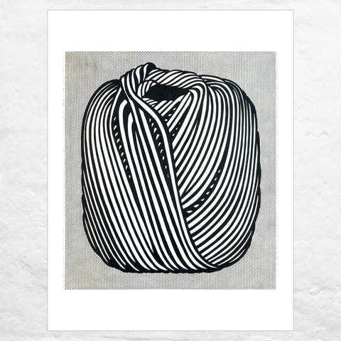 Ball of Twine, 1963 poster by Roy Lichtenstein