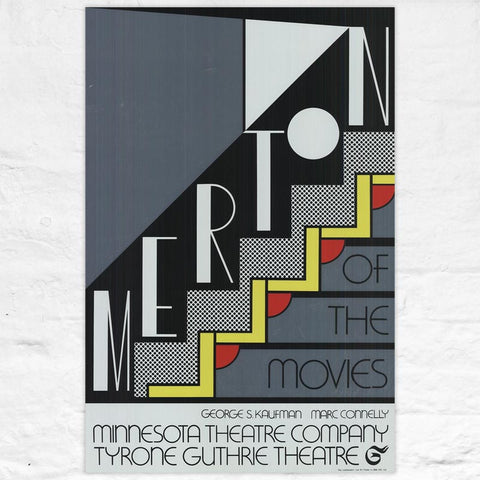 Merton of the Movies poster by Roy Lichenstein