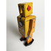 Yellow Lilliput Robot, 16cm high
