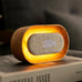 Lumos Clock - Oval - White Ash - by Gingko