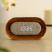 Lumos Clock - Oval - White Ash - by Gingko