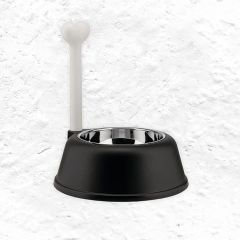 Lupita Dog Bowl - Black - des. Miriam Mirri for Alessi