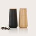 Scape Salt & Pepper Mill Set in Black and Oak, by Adhoc