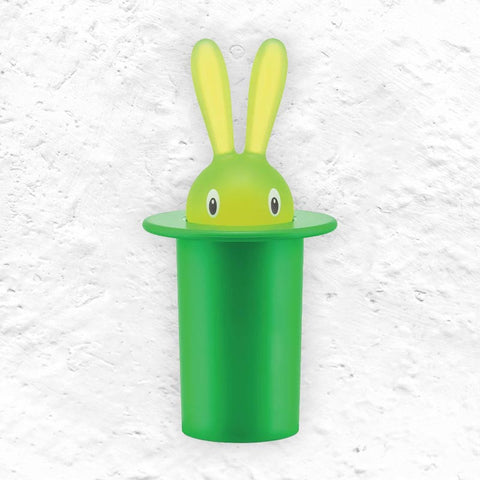 Magic Bunny Toothpick Holder - Green - des. Stefano Giovannoni for Alessi