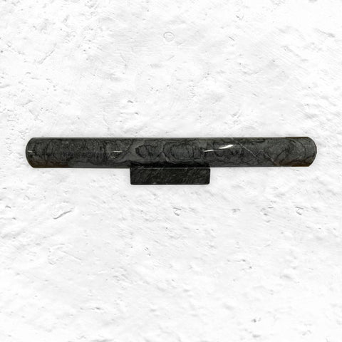 Marble Rolling Pin & Stand in Black - by Masterclass