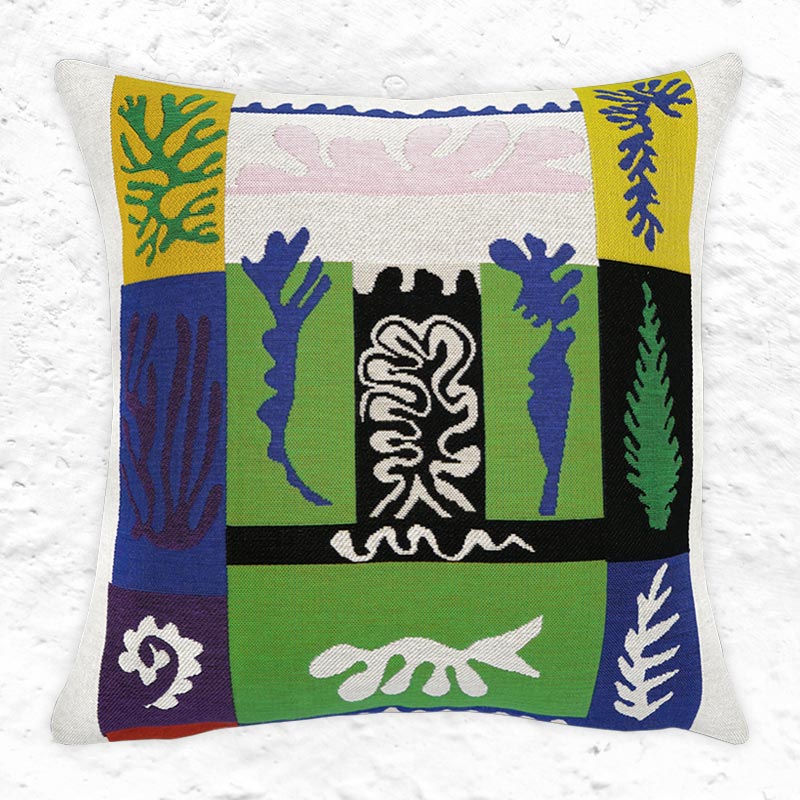 Henri Matisse Amphirite Cushion - woven by Jules Pansu