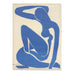 Blue Female Nude 1, 1952 poster by Henri Matisse