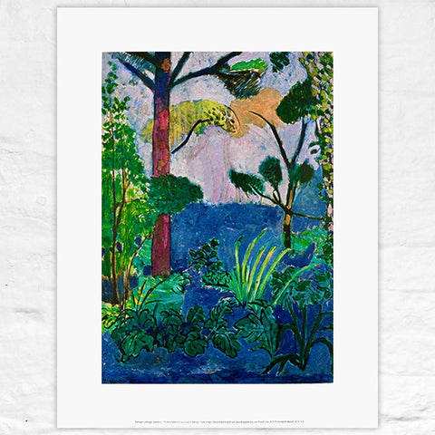 Moroccan Landscape (1912) poster by Henri Matisse