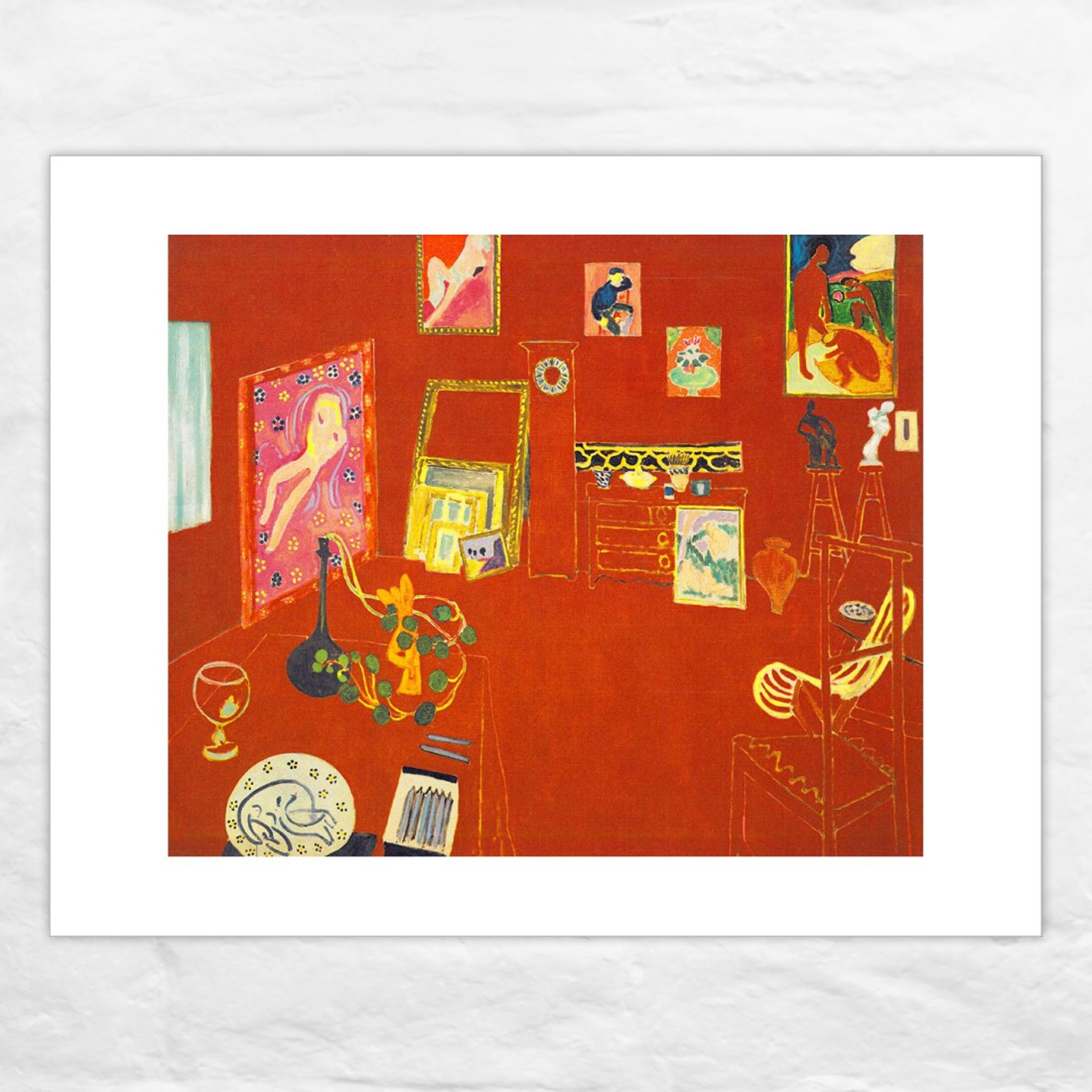 Red Studio Roterdan Red Studio Matisse