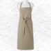 Metiers 60% Cotton 40% Linen Apron - Eucalyptus - by Charvet Editions