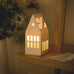 Porcelain Tea Light house - Star - by Räder