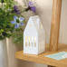 Porcelain Tea Light house - Star - by Räder
