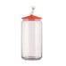 MioJar in Red Orange, Jar for Cat food, des. Miriam Mirri for Alessi