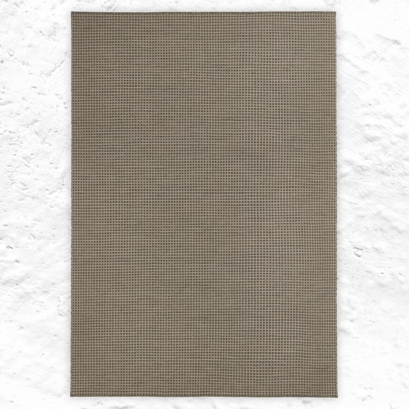 Mist Hand Woven Rug - Charcoal / Beige - 170 x 240cm - des. Jens Landberg Schroder for Fabula Living