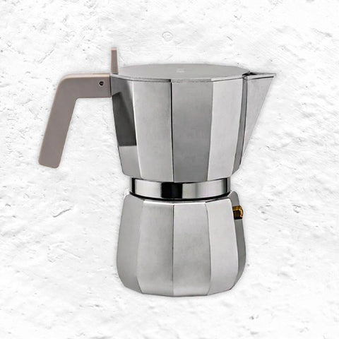 Moka coffee maker - 6 cup - des. David Chipperfield (made by Alessi)