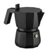 Moka Espresso Coffee Maker in Black - 3 cup - des. David Chipperfield (made by Alessi)