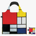 LOQI Foldaway Shopping Bag - Piet Mondrian - Composition