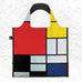 LOQI Foldaway Shopping Bag - Piet Mondrian - Composition
