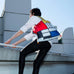 LOQI Foldaway Shopping Bag - Piet Mondrian - Composition