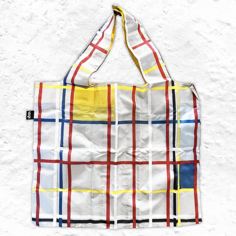 LOQI Foldaway Shopping Bag - Piet Mondrian - New York City 3