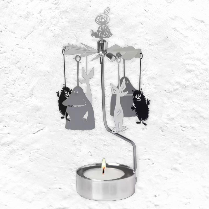 Moomin Buddies Tealight Spinner, by Pluto Design