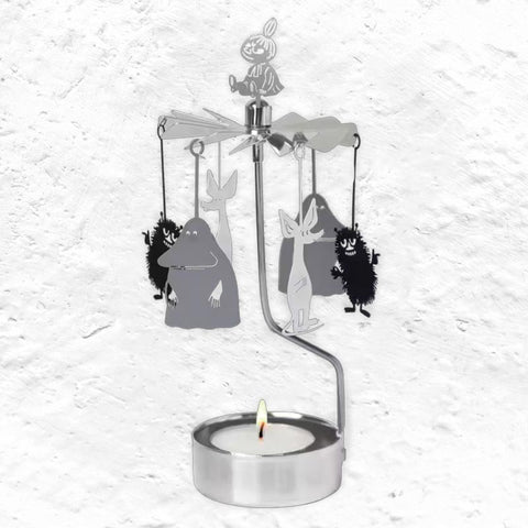 Moomin Buddies Tealight Spinner, by Pluto Design