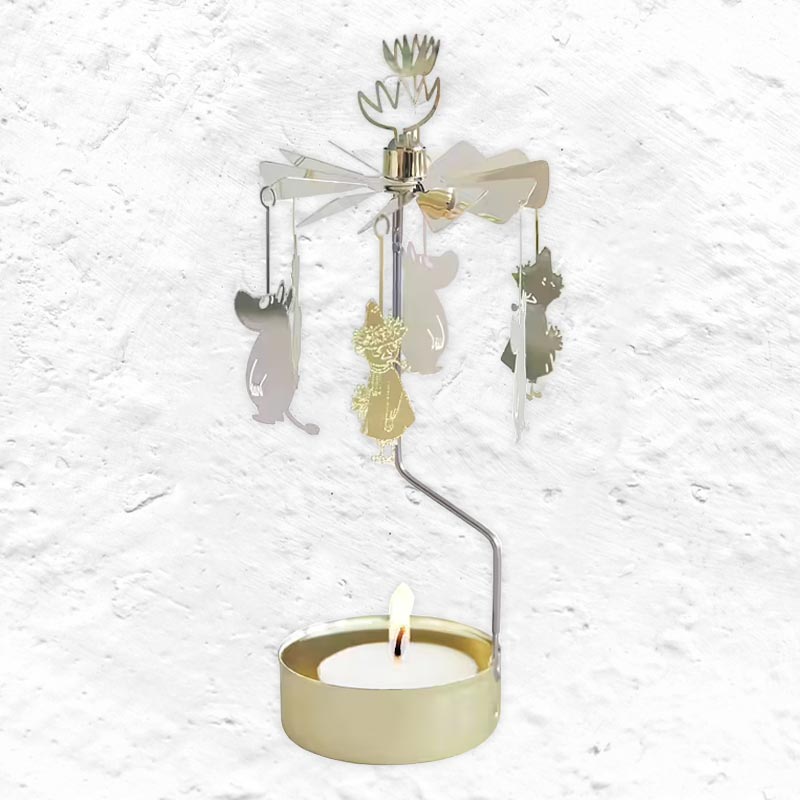 Moomin Imagine Tealight Spinner, by Pluto Design