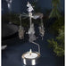Angel Chime 'Moomin Winter' Silver Tealight Holder
