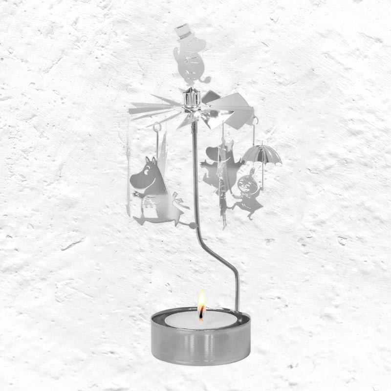 Angel Chime Moomin Family Tealight Holder