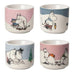 Moomin Winter Egg Cups - Set of 4 - by Pluto Design