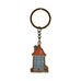 Moomin House Keyring - by Half Moon Bay