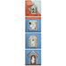 Moomin House Coasters - Set of 4 - by Half Moon Bay