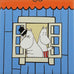 Moomin House Coasters - Set of 4 - by Half Moon Bay