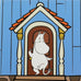 Moomin House Coasters - Set of 4 - by Half Moon Bay