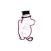 Moomin Papa Pin Badge - by Half Moon Bay