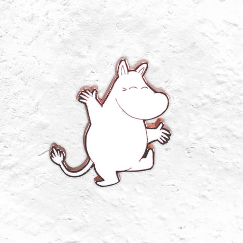Moomin Troll Pin Badge - by Half Moon Bay