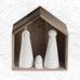 Nativity Set - Large - Acacia Wood / Porcelain - by Räder