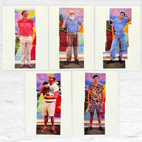 David Hockney New Electronic Snaps Postcard Collection (5 Cards)