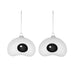 Nick Treebies - Set of 2 Hand-Painted Baubles - des. PlayLab for Alessi