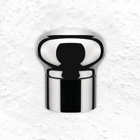 Noè Wine & Champagne Bottle Stopper - des. Giulio Iacchetti for Alessi